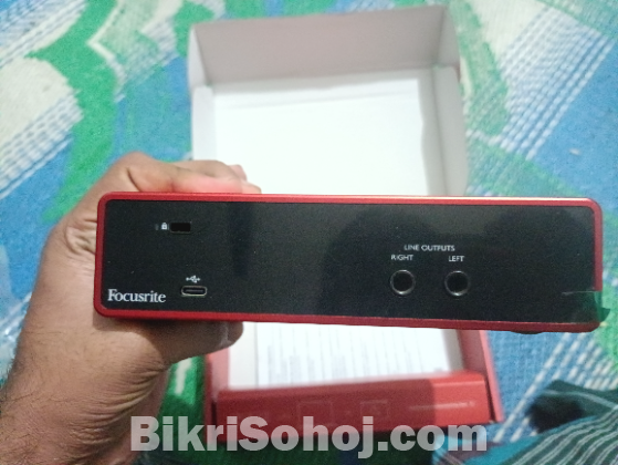 Focusrite scarlett 2i2 3rd Gen